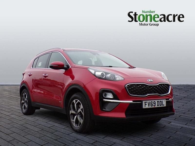 Red Used 2019 Kia Sportage SUV | £10,495 (Good price) - Image 1/4