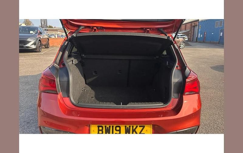 Used BMW 118 M Sport 136 HP (100 kW) 2019 Orange Hatchback