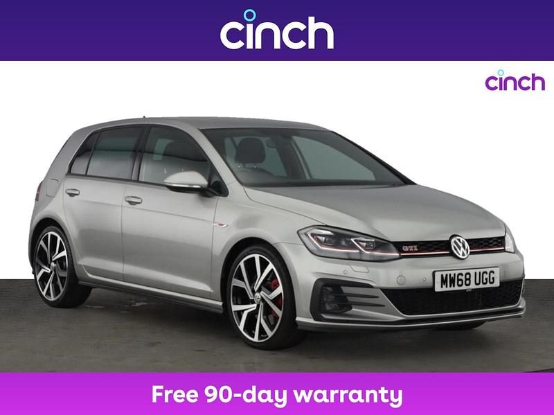 Silver Used 2018 VW Golf VII GTI Hatchback | £19,889 (Fair price) - Image 1/4