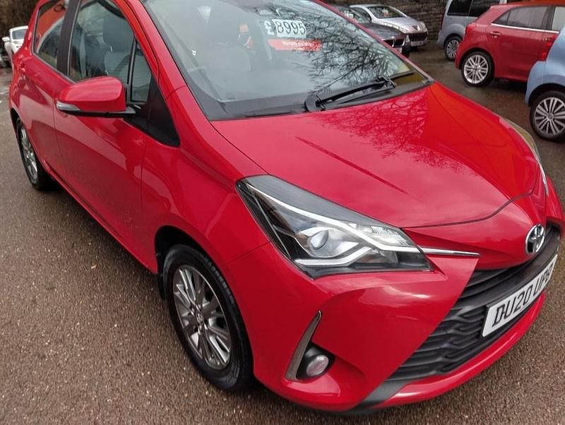 Used Toyota Yaris 2020 Red Hatchback