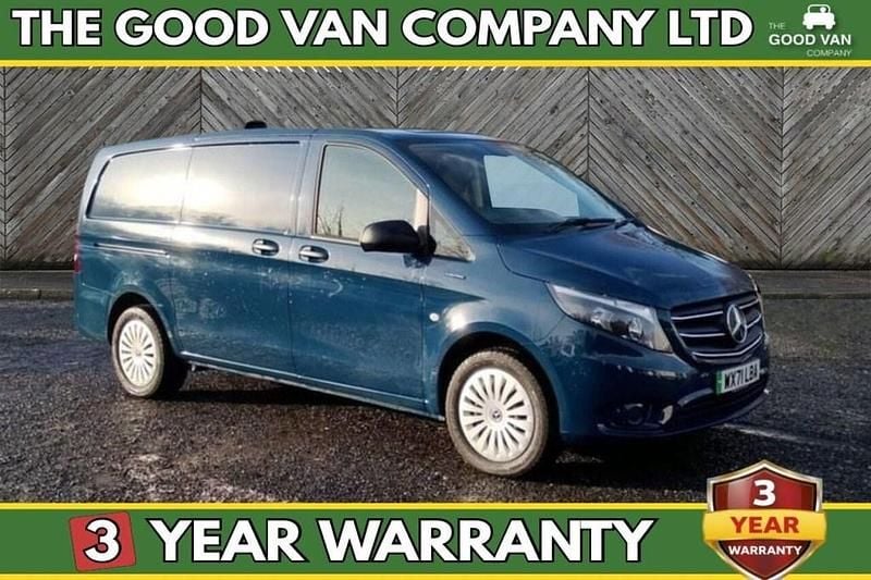 Used Mercedes e-Vito Progressive 85 kW (116 HP) 2021 Blue MPV
