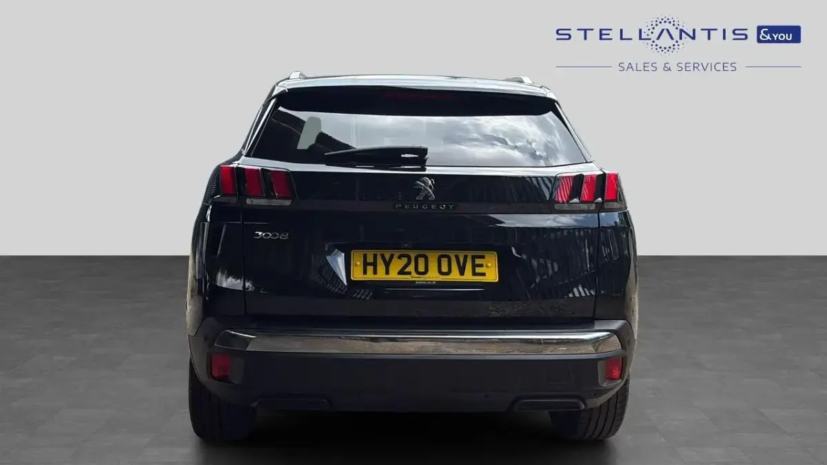 Used Peugeot 3008 Allure 129 HP (94 kW) 2020 Black SUV