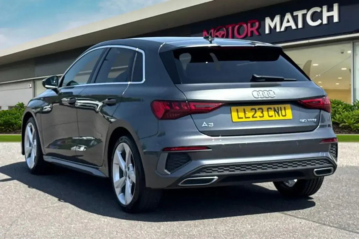 Used Audi A3 Sportback S-Line 110 HP (80 kW) 2023 Grey Hatchback