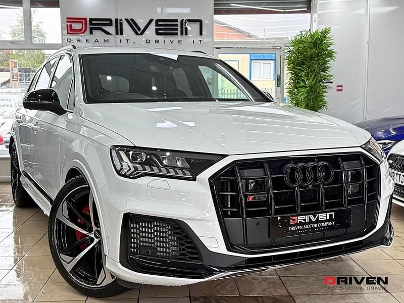 White Used 2021 Audi SQ7 Black Edition SUV | £51,995 (Fair price) - Image 1/4