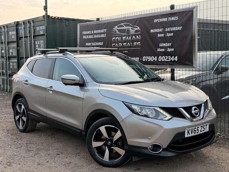 Used Nissan Qashqai N-TEC 110 HP (80 kW) 2014 Silver SUV