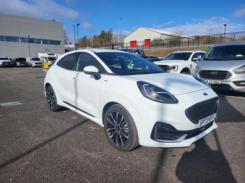 Begagnad Ford Puma ST-Line 155 HK (114 kW) 2023 Vit SUV