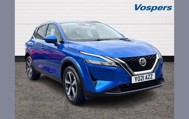 Blue Used 2021 Nissan Qashqai N-Connecta SUV | £17,989 (Good price) - Image 1/3