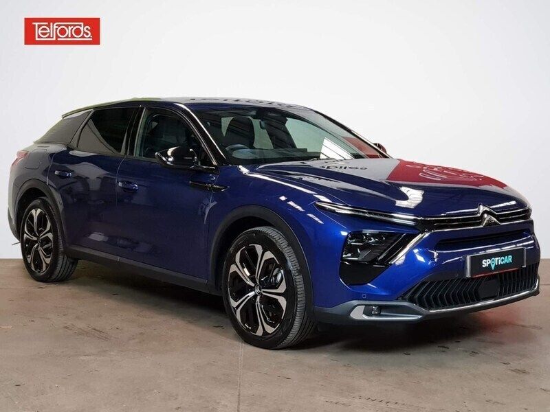 Blue Used 2023 Citroën C5 X Shine Sedan | £23,995 (Fair price) - Image 1/4