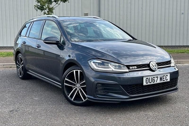 Blue Used 2017 VW Golf VII GTD Estate | £13,995 (Fair price) - Image 1/1