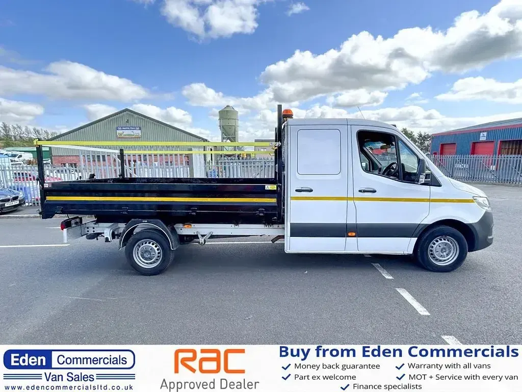 Used Mercedes Sprinter 148 HP (108 kW) 2021 White Van