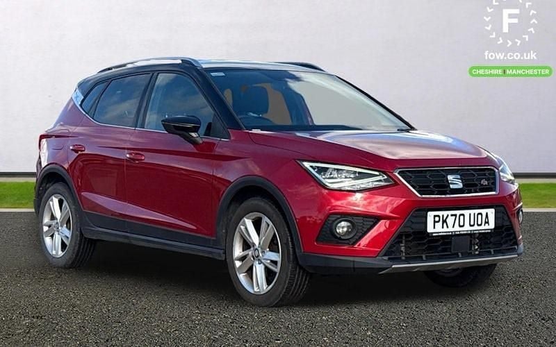 Red Used 2021 Seat Arona FR SUV | £11,599 (Good price) - Image 1/4