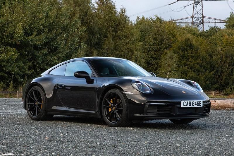 Jet black Used 2019 Porsche 911 Carrera Coupe | £80,000 (Expensive) - Image 1/1