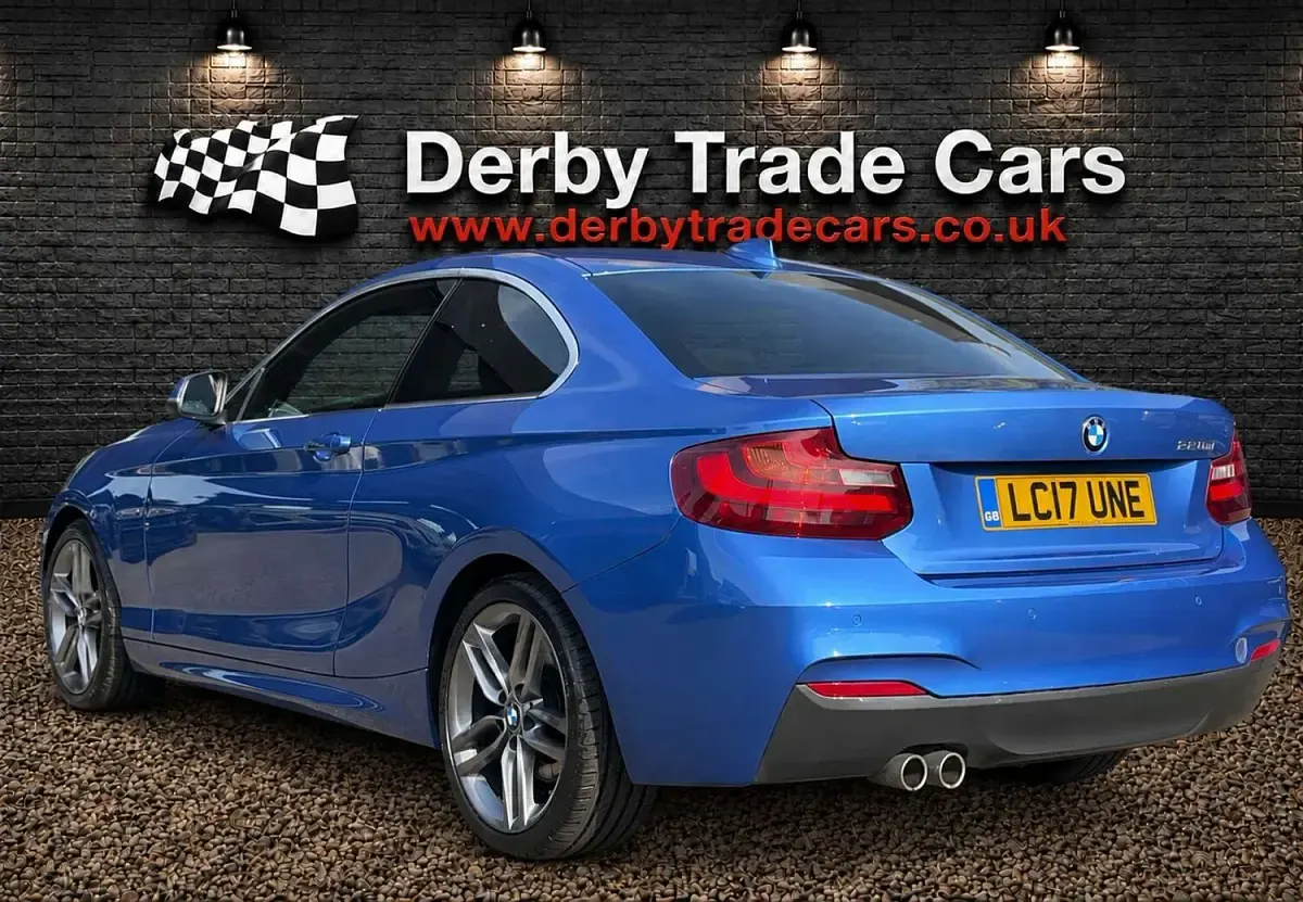 Used BMW 220 M Sport 190 HP (139 kW) 2017 Blue Coupe