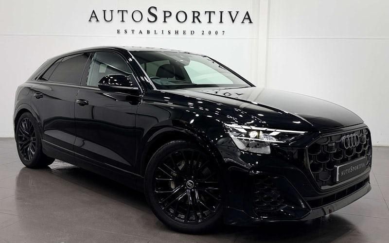 Black Used 2024 Audi Q8 Basis SUV | £61,990 - Image 1/3