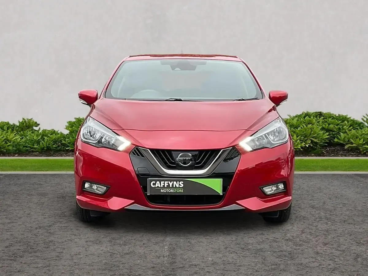 Used Nissan Micra Acenta Limited Edition 89 HP (65 kW) 2018 Red Hatchback