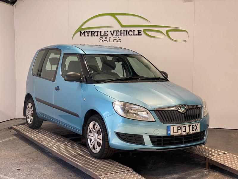Blue Used 2013 Skoda Roomster MPV | £3,995 (Good price) - Image 1/4