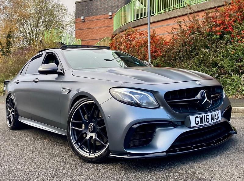 Used Mercedes E63 AMG Premium 820 HP (603 kW) 2017 Grey Sedan