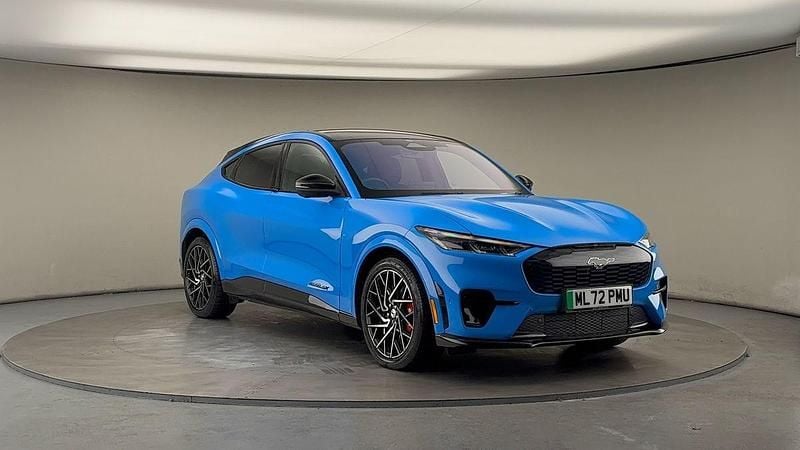 Blue Used 2022 Ford Mustang Mach-E GT Extended Range SUV | £29,650 - Image 1/4