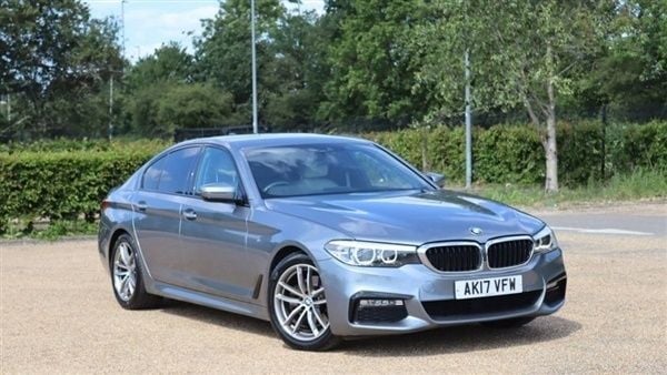 Blue Used 2017 BMW 520 M Sport Sedan | £12,499 (Fair price) - Image 1/1