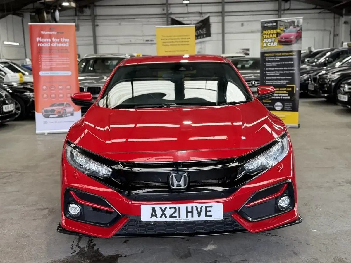 Used Honda Civic Sport 182 HP (133 kW) 2021 Red Hatchback