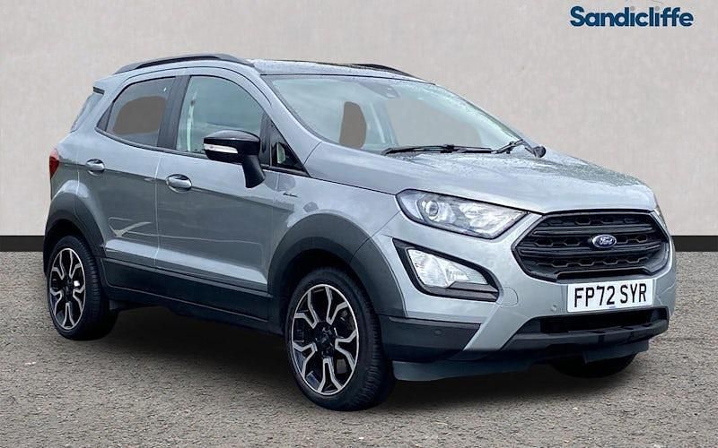 Silver Used 2022 Ford Ecosport Active SUV | £11,180 (Good price) - Image 1/4