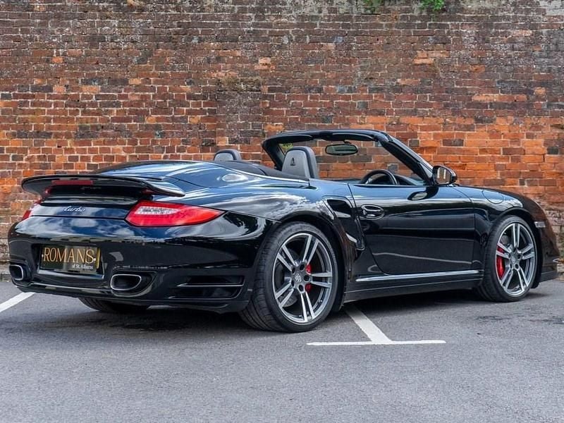 Used Porsche 997 Turbo 500 HP (367 kW) 2010 Black Cabriolet