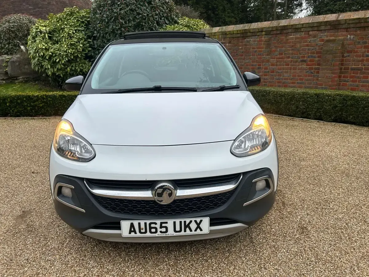 Used Vauxhall Adam Rocks 2015 White Hatchback