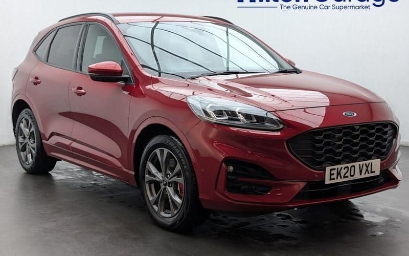 Red Used 2020 Ford Kuga ST-Line SUV | £15,350 (Good price) - Image 1/4