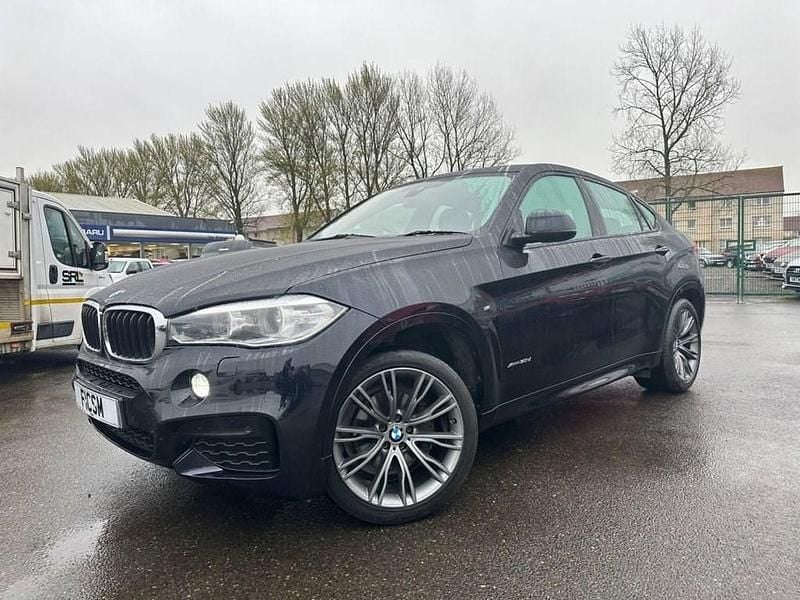 Used BMW X6 M Sport 255 HP (187 kW) 2017 Black SUV