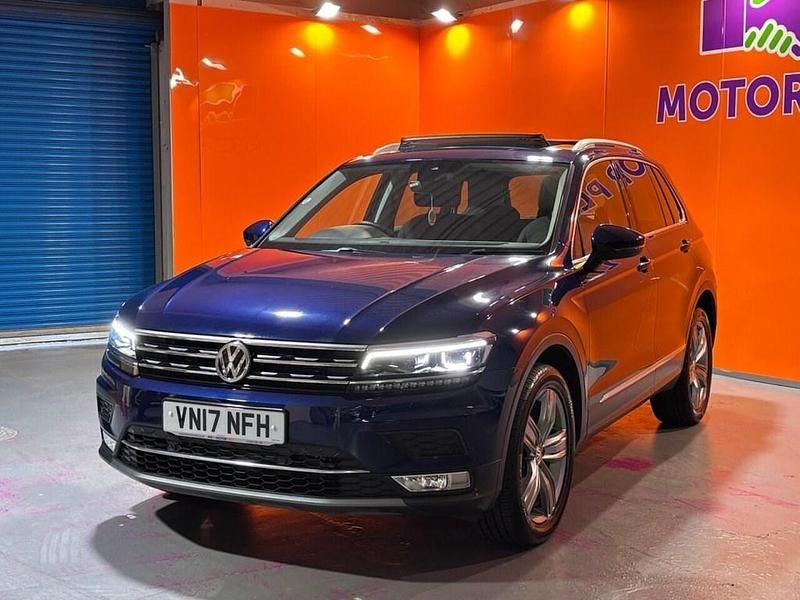 Used VW Tiguan SEL 150 HP (110 kW) 2017 Blue SUV