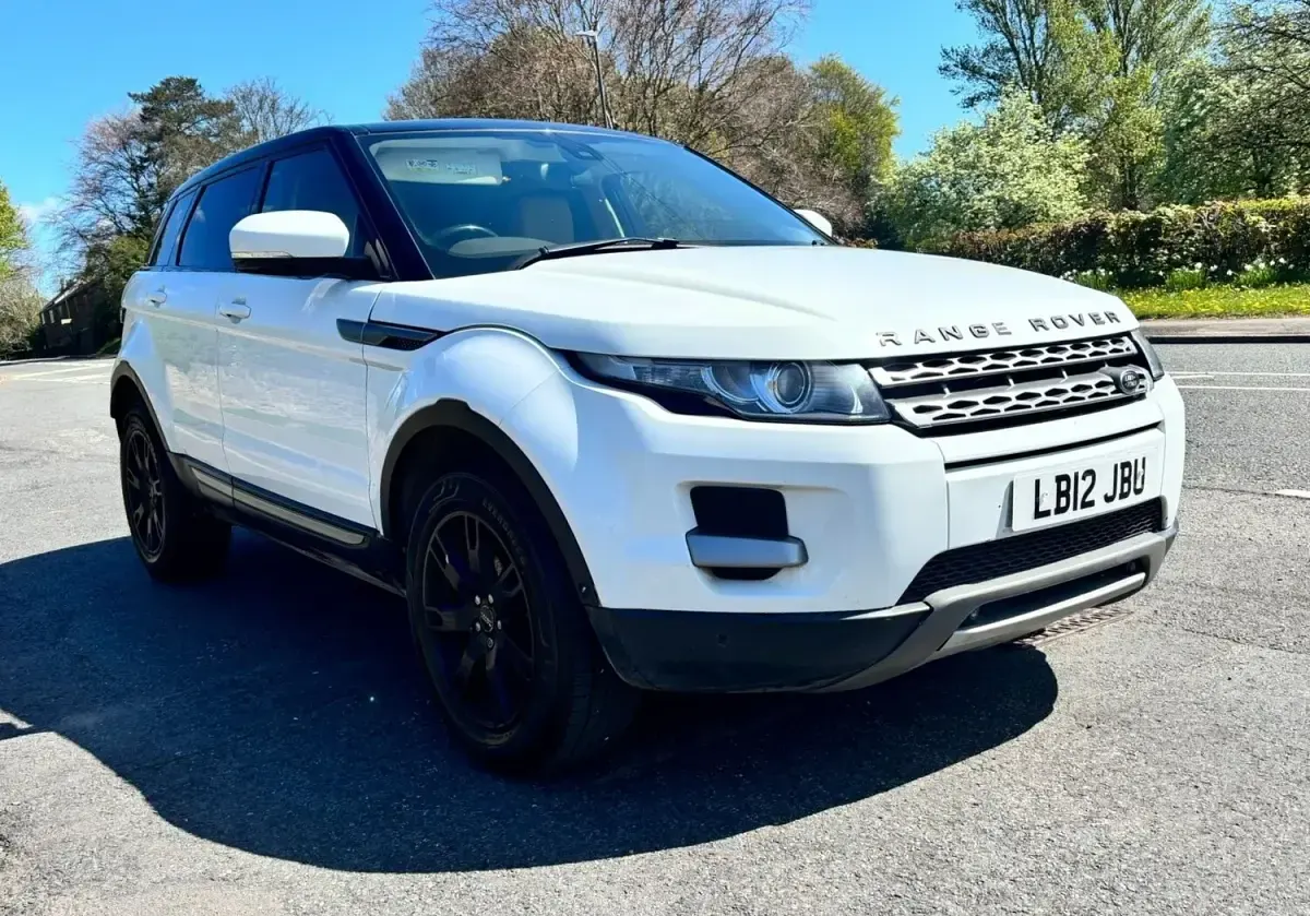 Used Land Rover Range Rover evoque Pure 2012 White SUV