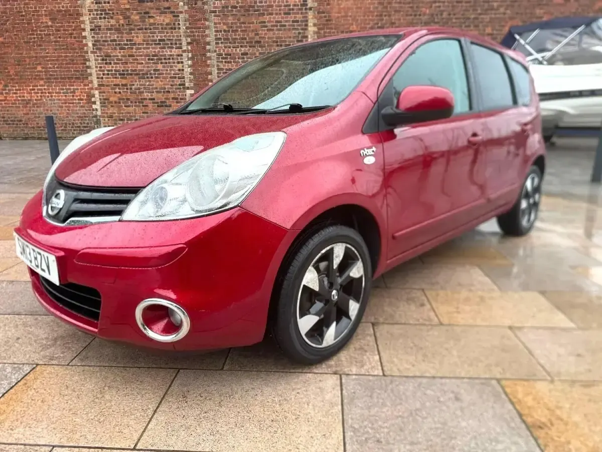 Used Nissan Note N-TEC 2013 Red Hatchback
