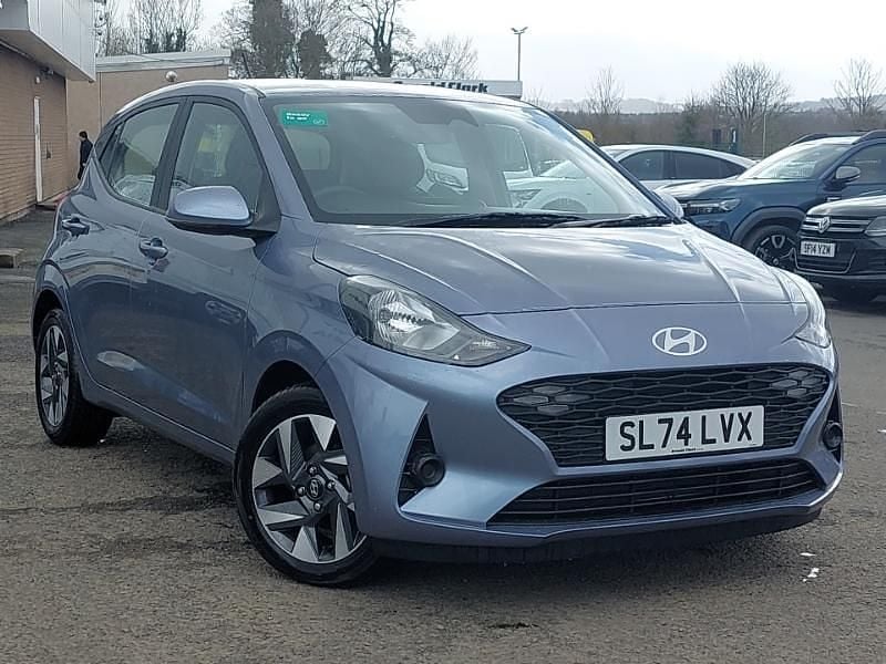 Used Hyundai i10 Advanced 63 HP (46 kW) 2024 Blue Hatchback