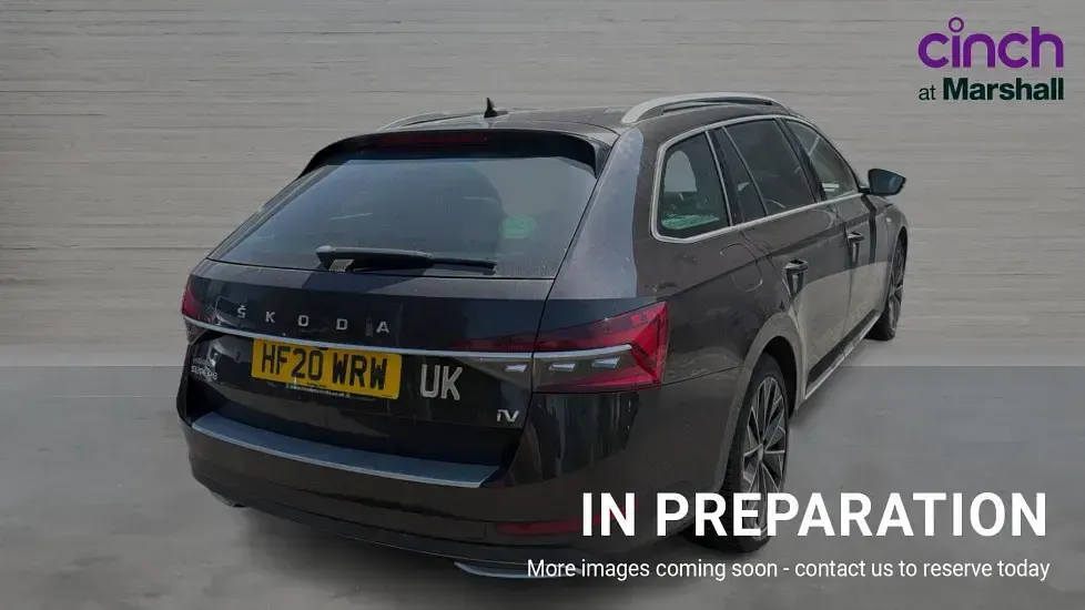 Used Skoda Superb 218 HP (160 kW) 2020 Magnetic brown metallic