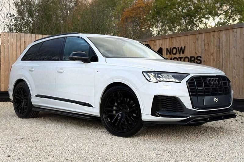 Used Audi Q7 Black Edition 340 HP (250 kW) 2020 White SUV
