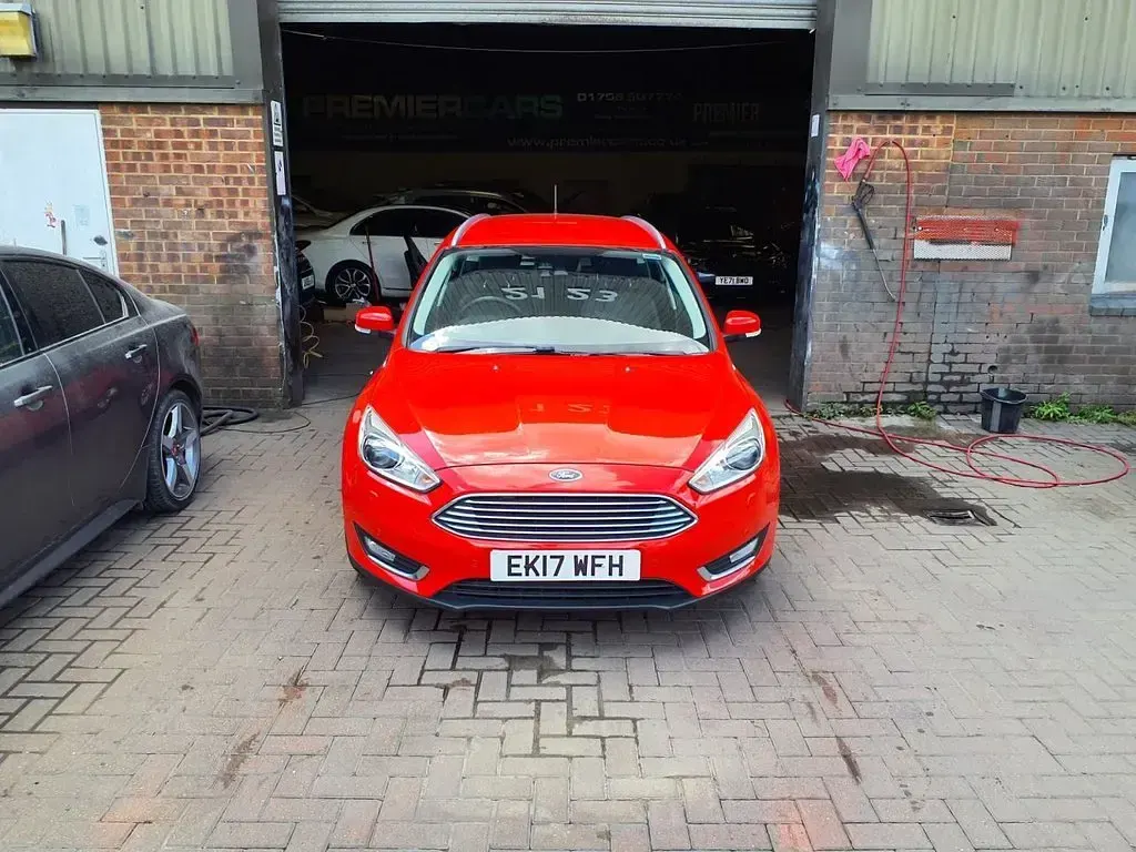 Used Ford Focus Titanium X 2017 Red Estate