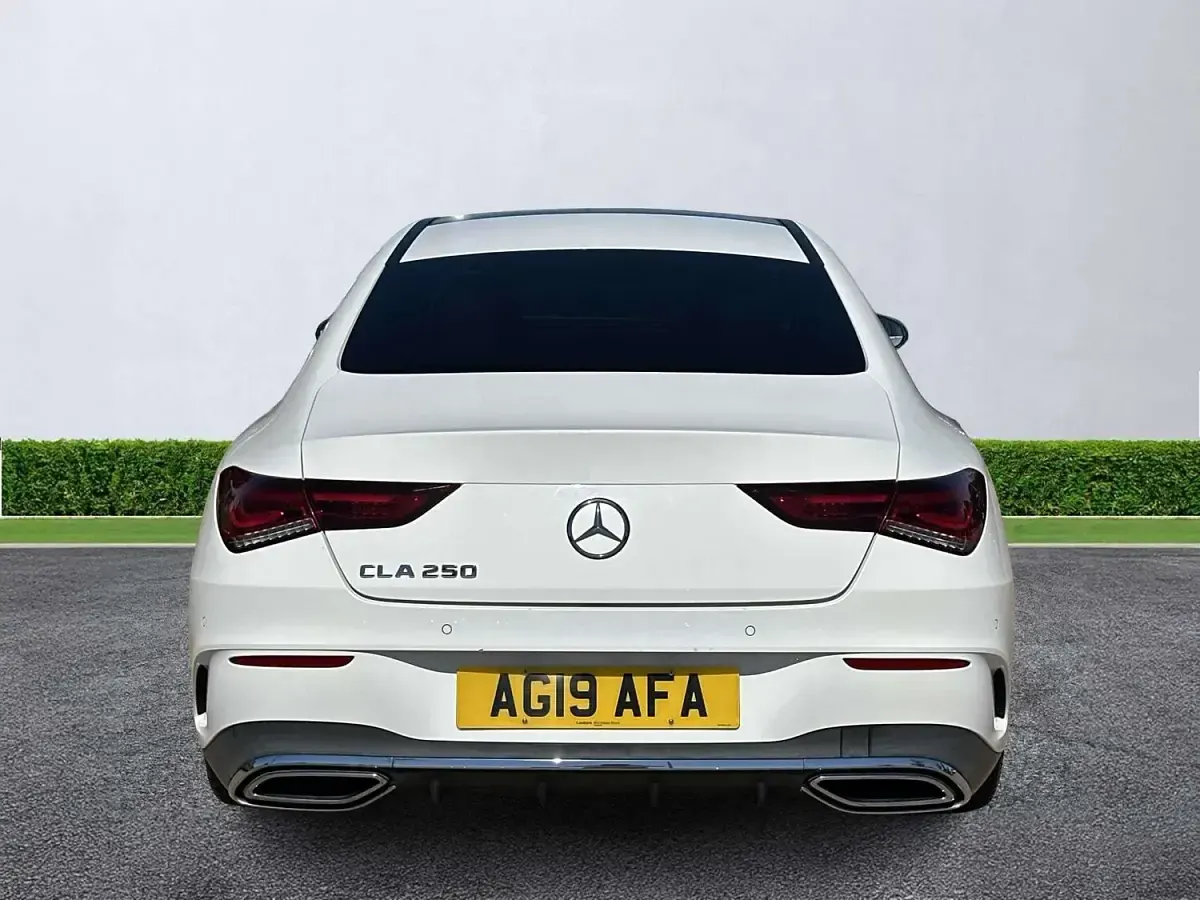 Used Mercedes CLA250 AMG Line Premium Plus 2019 White Coupe