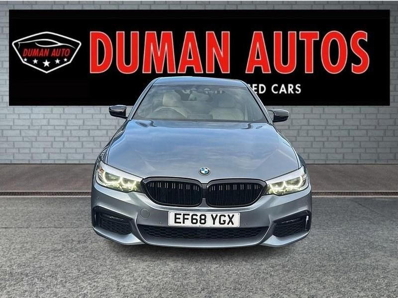 Used BMW 520 M Sport 190 HP (139 kW) 2018 Blue Sedan