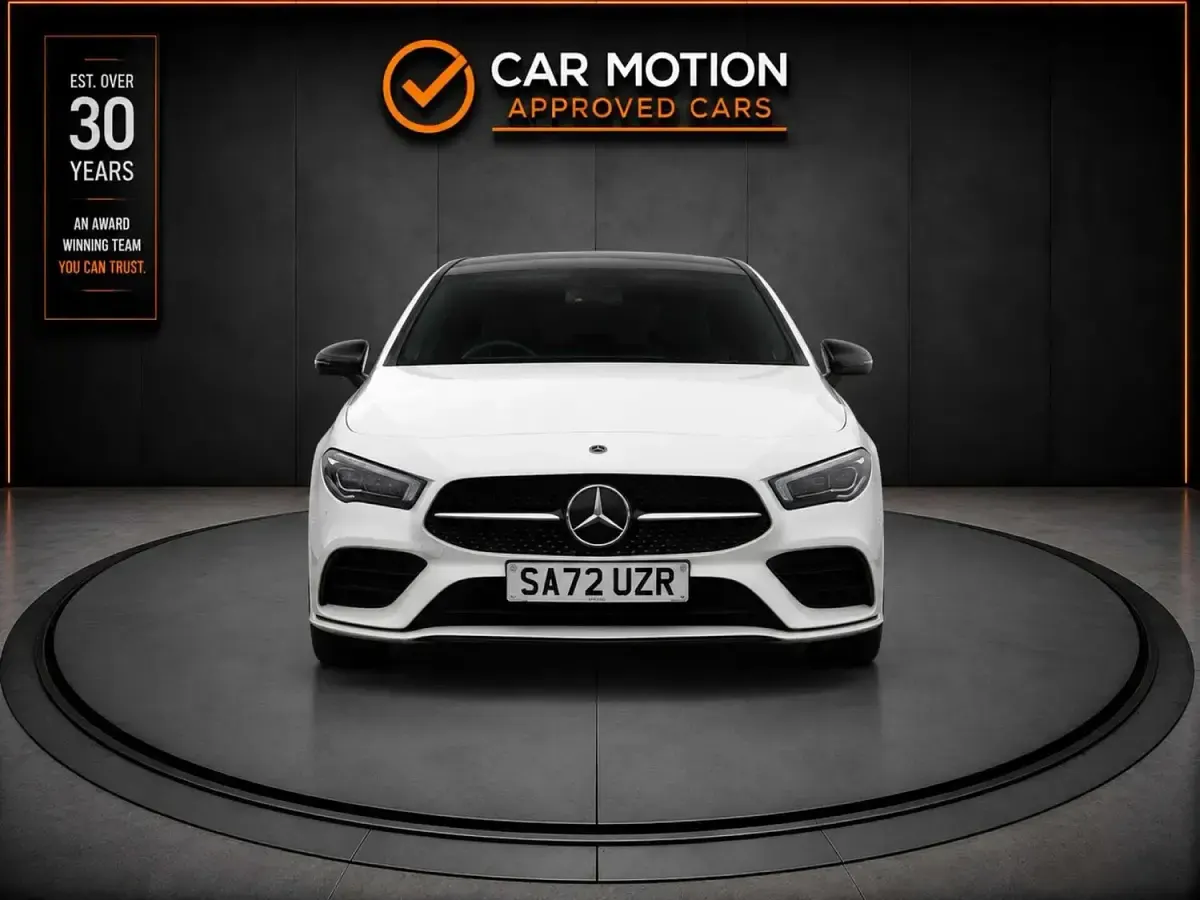 Used Mercedes CLA250 AMG Line Premium Plus 2022 White Coupe