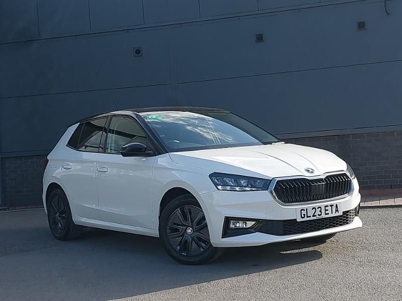 White Used 2023 Skoda Fabia Colour Edition Hatchback | £14,698 (A bit pricey) - Image 1/4