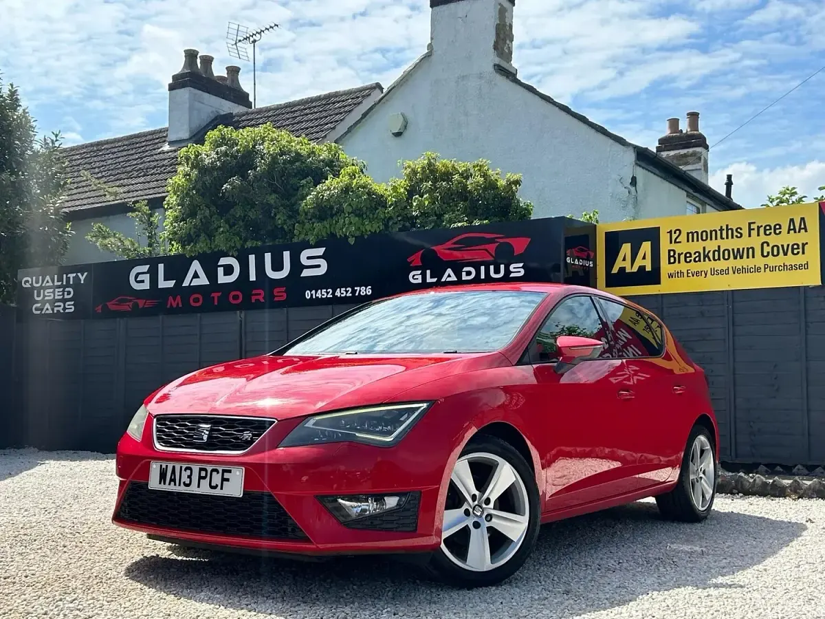 Used Seat Leon FR 150 HP (110 kW) 2013 Red Hatchback