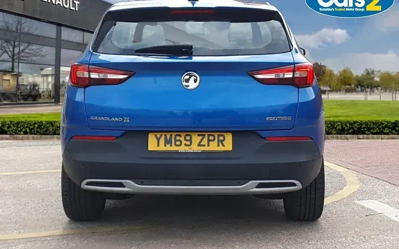 Used Vauxhall Grandland X Business Edition 131 HP (96 kW) 2020 Blue SUV