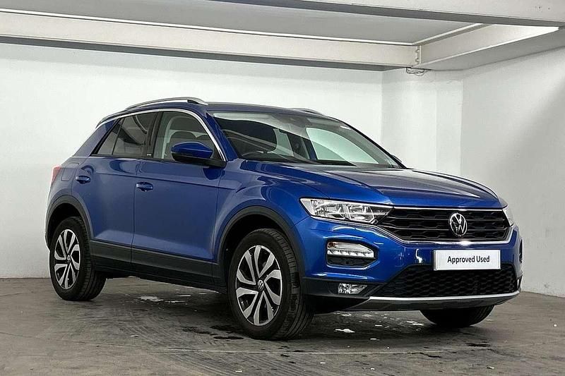 Blue Used 2022 VW T-Roc Active SUV | £16,995 (Good price) - Image 1/4