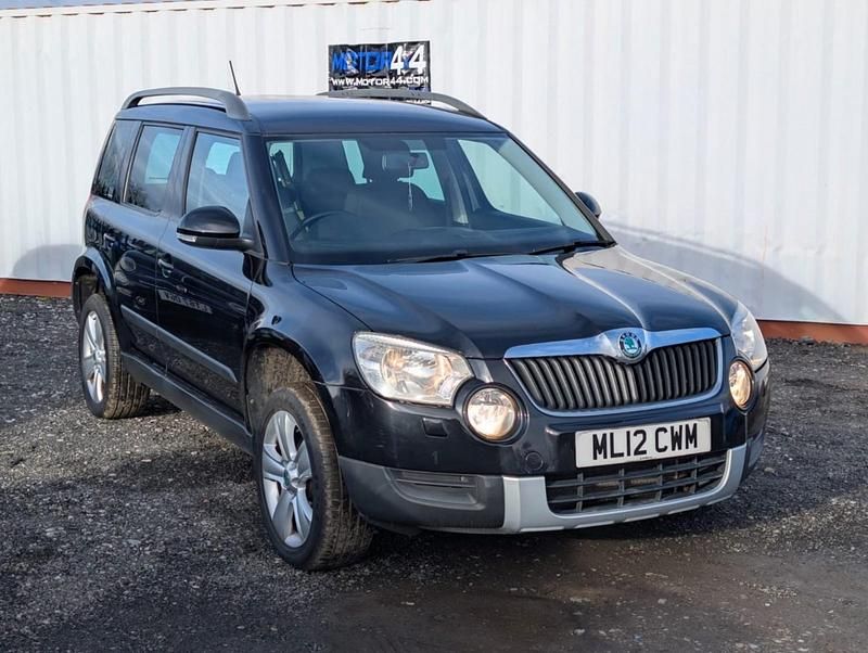 Used Skoda Yeti SE 105 HP (77 kW) 2012 Black SUV