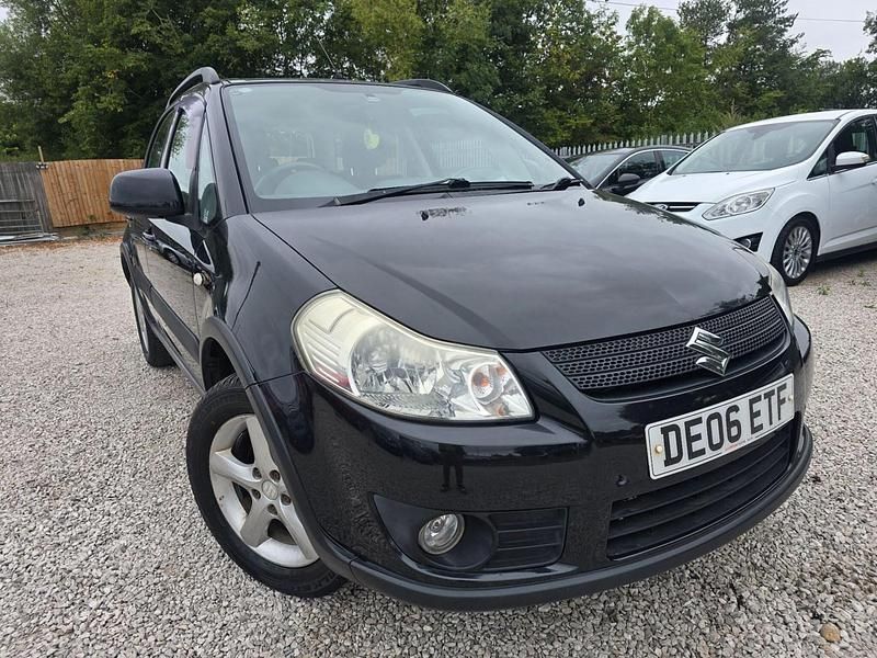 Black Used 2006 Suzuki SX4 GLX Hatchback | £1,695 (Fair price) - Image 1/4