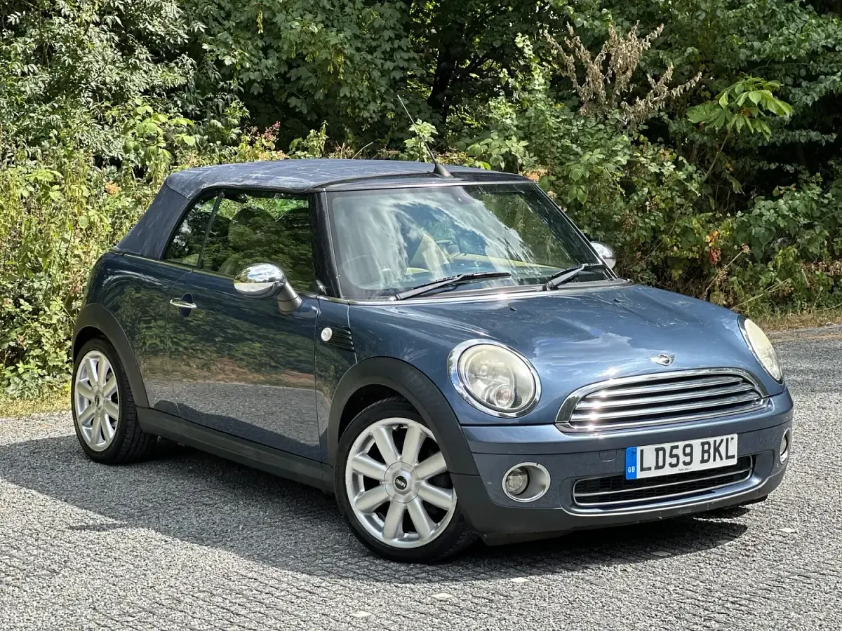 Used Mini Cooper Cabriolet 2009 Blue Cabriolet