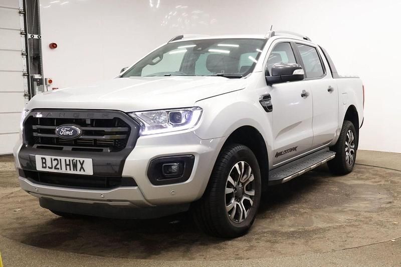 Silver Used 2021 Ford Ranger Wildtrack Pickup | £14,990 (Super price) - Image 1/4