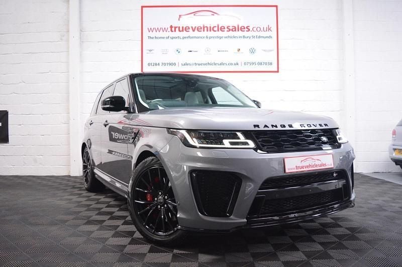 Grey Used 2021 Land Rover Range Rover Sport SVR SUV | £50,000 (Super price) - Image 1/4