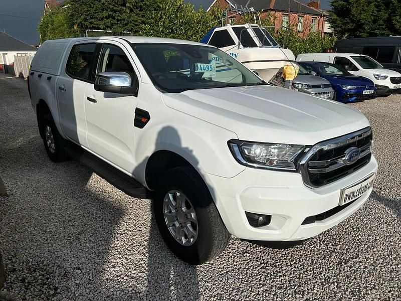 White Used 2022 Ford Ranger XLT Pickup | £14,995 (Good price) - Image 1/4