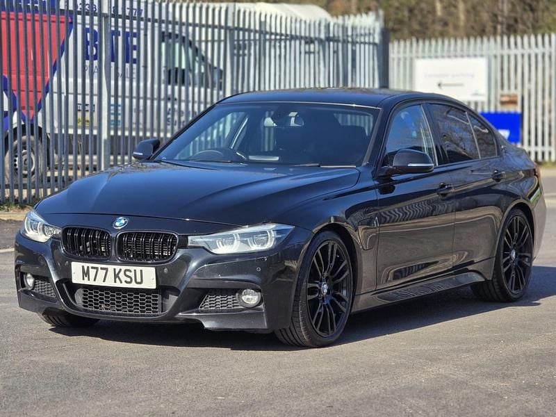 Used BMW 330e M Sport 2018 Black Sedan